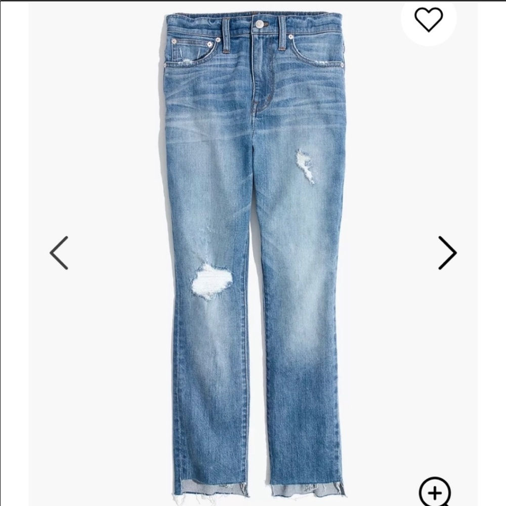 MADEWELL- The High-Rise Slim Boy Jean In Lita Wash